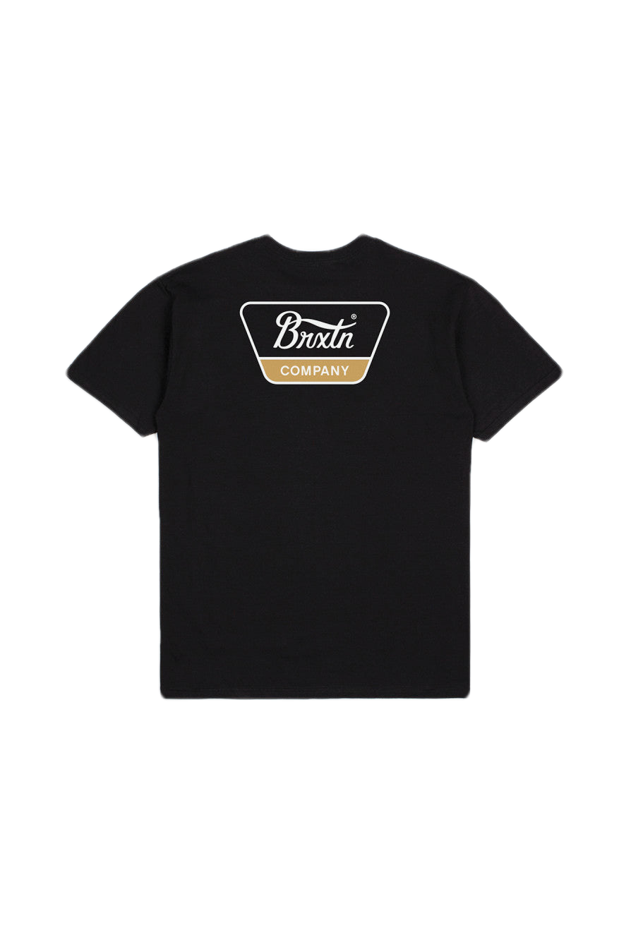 Linwood S/S Standard Tee - Black/White/Gold