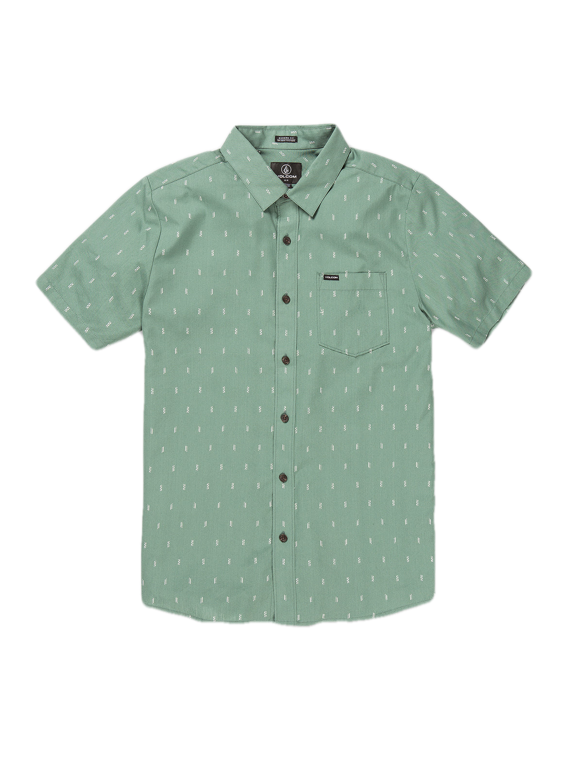 Dobbler Woven Short Sleeve Shirt - Dark Forest