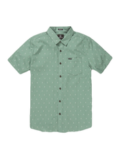 Dobbler Woven Short Sleeve Shirt - Dark Forest