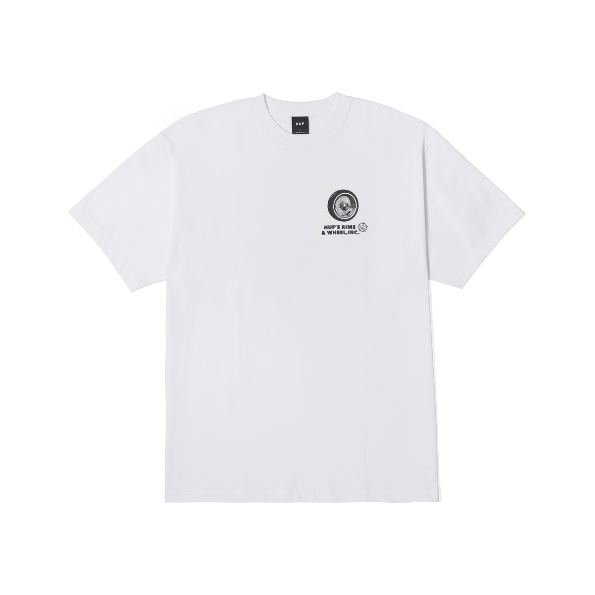 T-shirt Rim &amp; Wheel Inc. - Blanc 