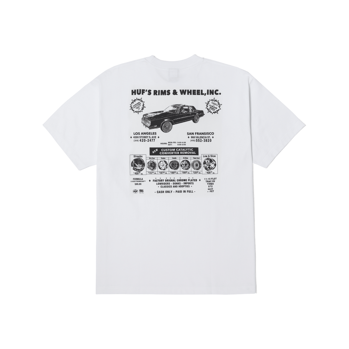 Rim & Wheel Inc T-Shirt - White