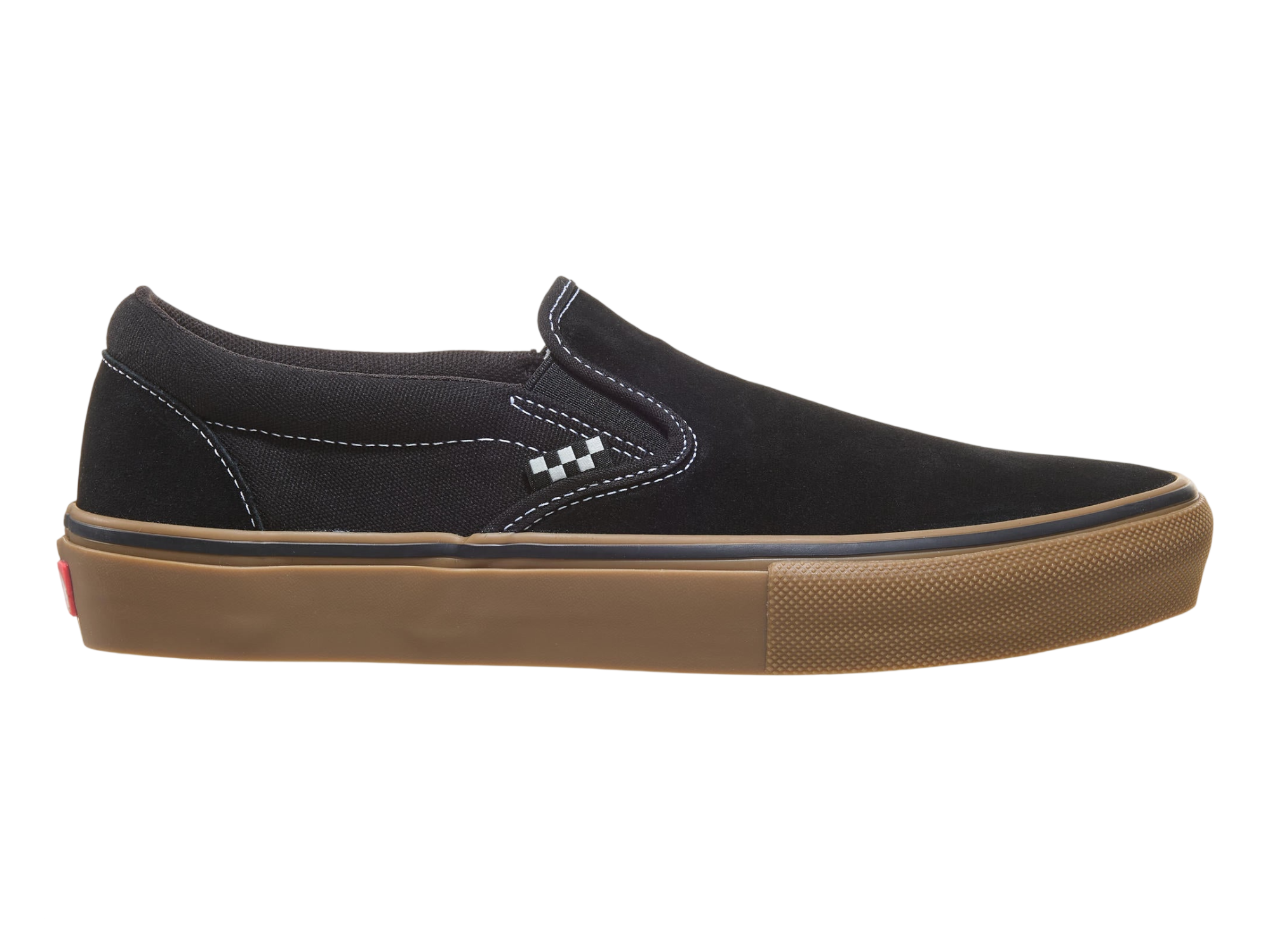 Skate Slip-On - Black/Gum/White