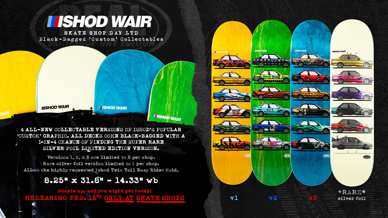 Ishod Wair SSD25 LTD 'Custom' Planche de Collection - 8.25"