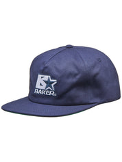 Classic Snapback Hat - Navy