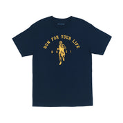 Run Tee - Navy