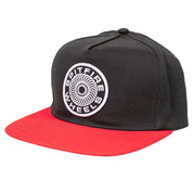 Casquette Snapback Classic 87' Swirl Patch - Noir/Rouge