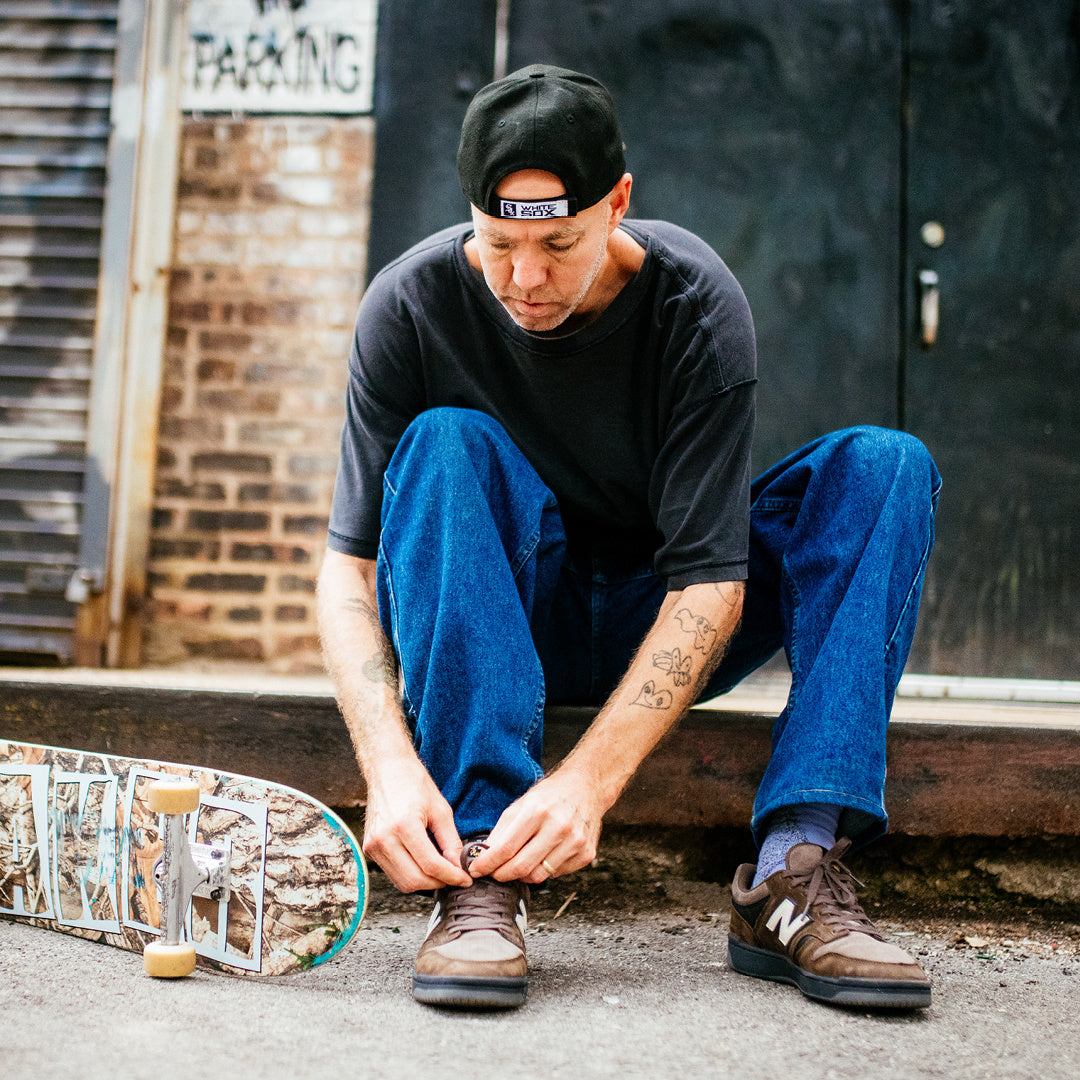 NB Andrew Reynolds 480 - Chocolate/Tan (NM480BOS)