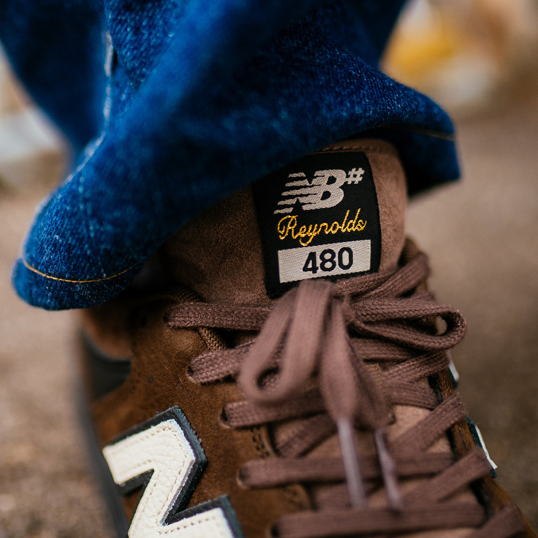 NB Andrew Reynolds 480 - Chocolate/Tan (NM480BOS)