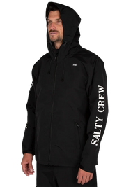 Pinnacle Rain Jacket - Black