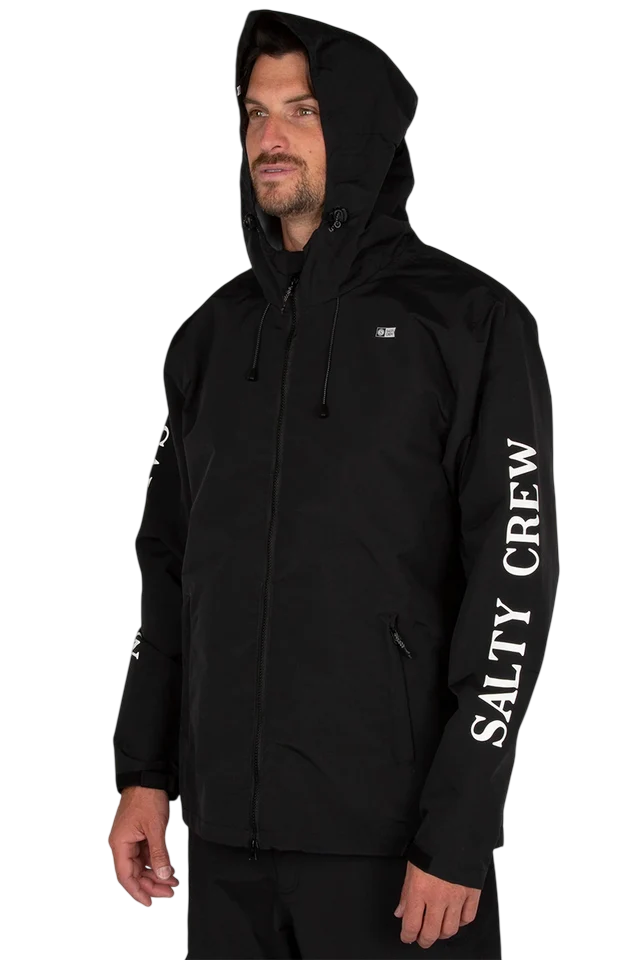Pinnacle Rain Jacket - Black