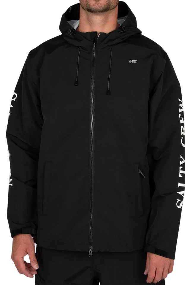 Pinnacle Rain Jacket - Black
