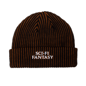 Logo Beanie - Black/Brown