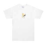 T-shirt Moth Girl - Blanc