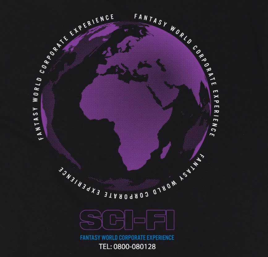 T-shirt Expérience d'entreprise - Noir
