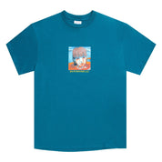 Leaking Eyes Tee - Sea Blue