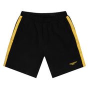 Sci-Fi Woven Trim Shorts - Black