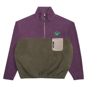 Crab Quarter Zip - Olive