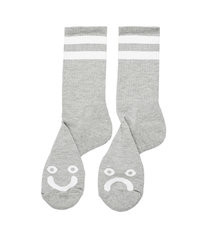 Chaussettes Happy Sad - Gris Sport