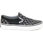 Kids Slip-On Checkerboard - Black/Pewter