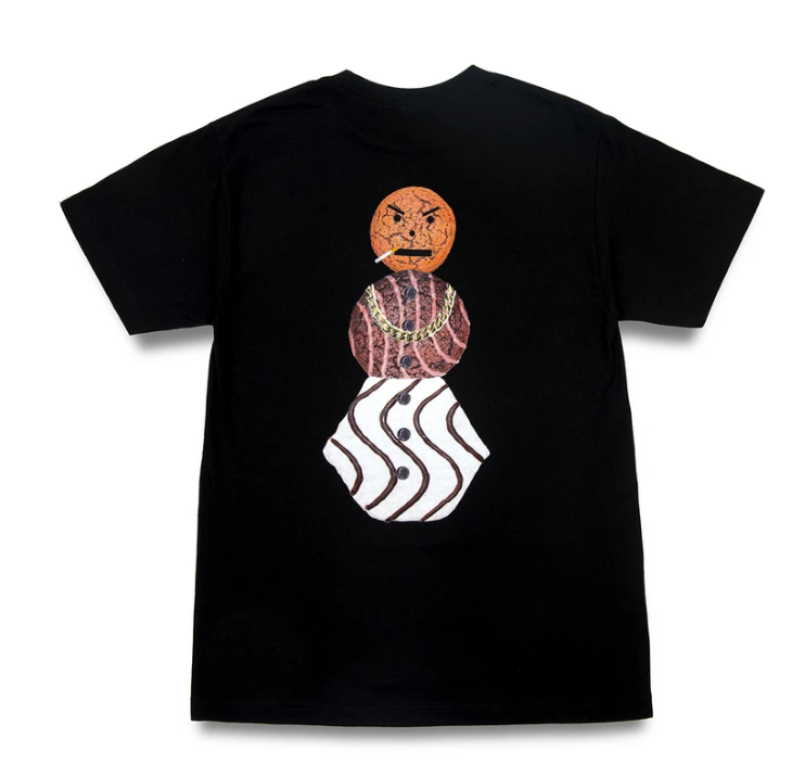 Snackman Tee - Black