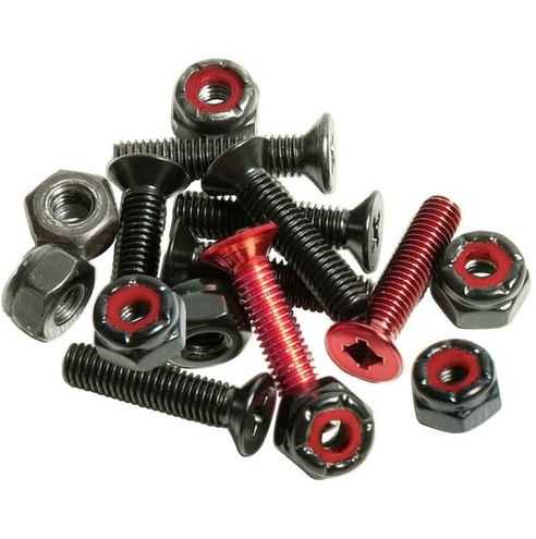 Combo Hardware 7/8" - Red/Black