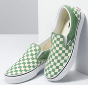 Classic Slip-On - Shale/True White Checkerboard