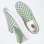 Classic Slip-On - Shale/True White Checkerboard