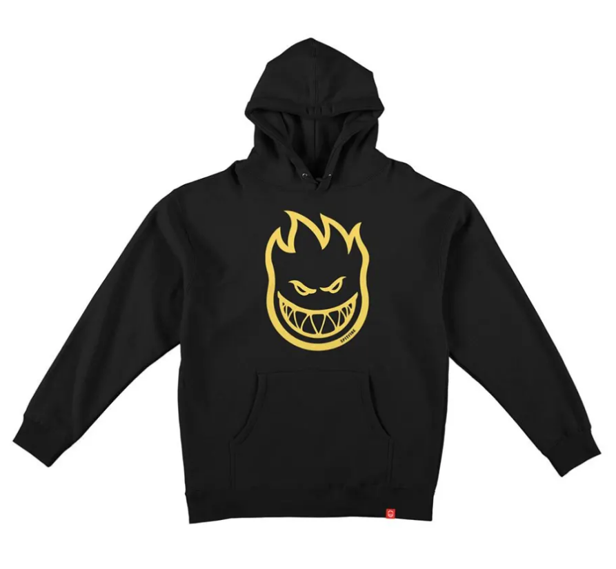 Bighead PO Hoodie - Black/Yellow