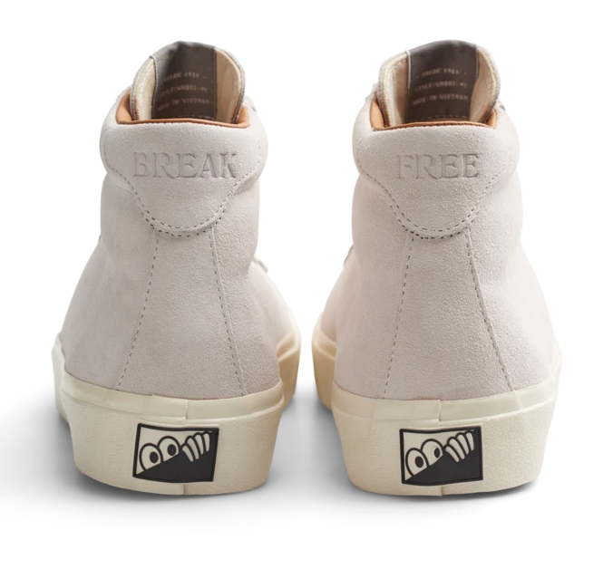 VM001 Suede Hi - White/White