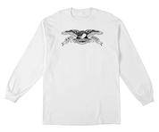 Basic Eagle Longsleeve - White/Black