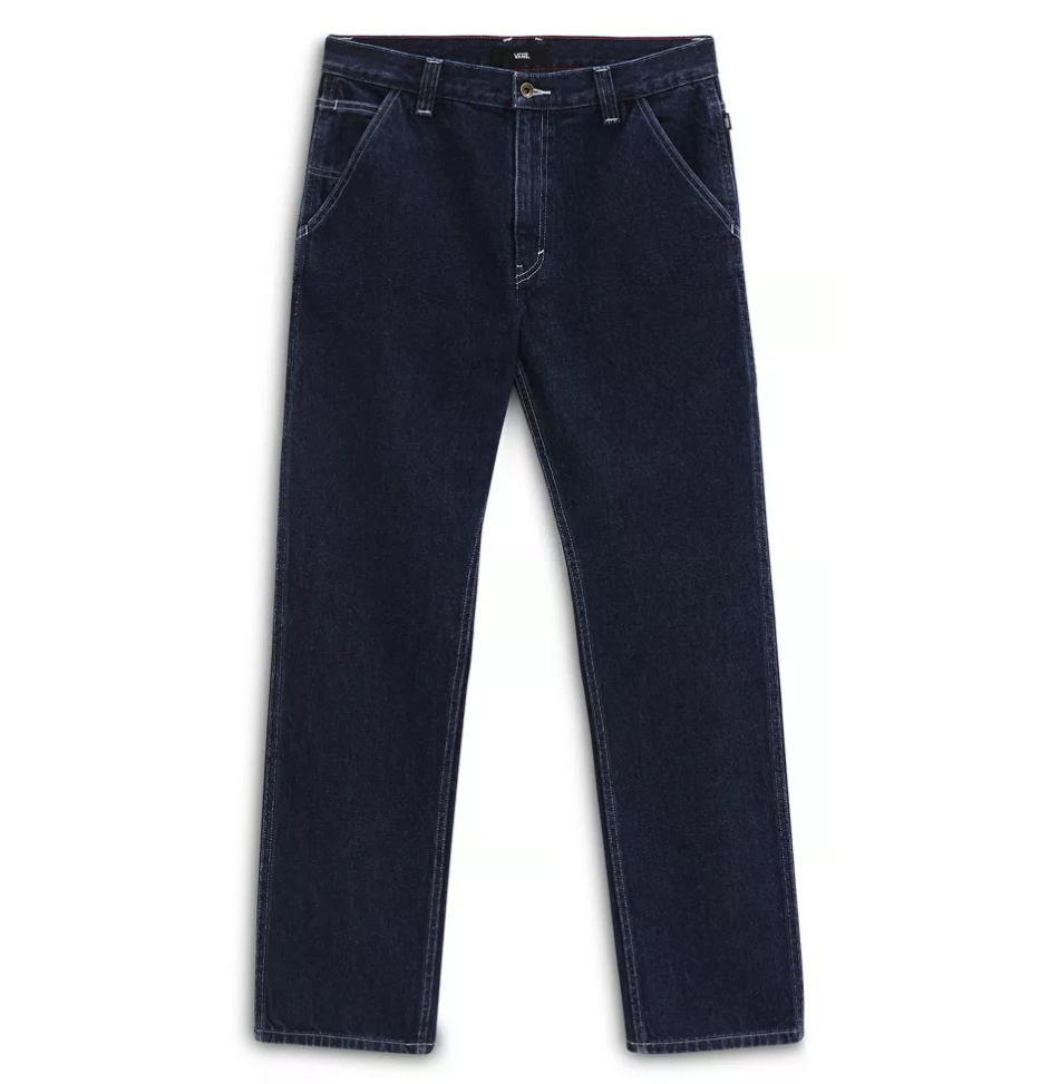 Drill Chore Relaxed Jeans - Midnight Rinse