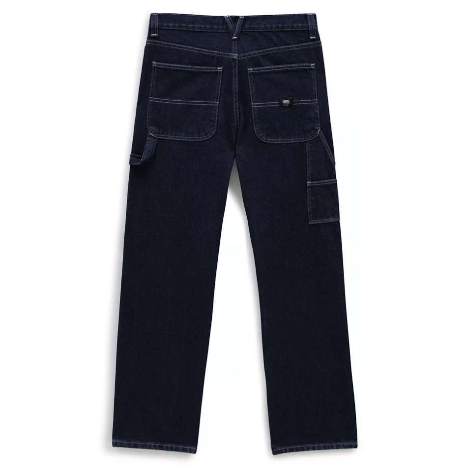 Drill Chore Relaxed Jeans - Midnight Rinse