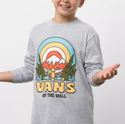 Kids Mountain Sk8 Long Sleeve - Athletic Heather