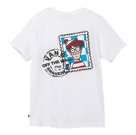 Vans x Where's Waldo Stamp T-Shirt - White