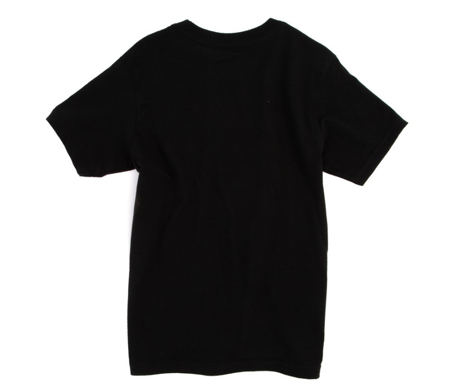 Kids Metallic Flame T-Shirt - Black