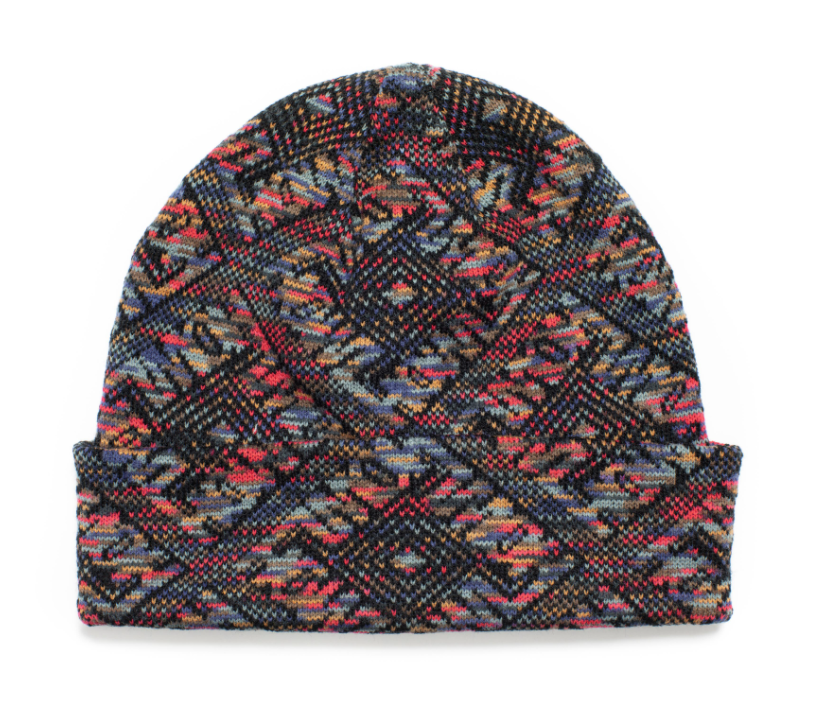 Alpine Beanie - Black/Blue