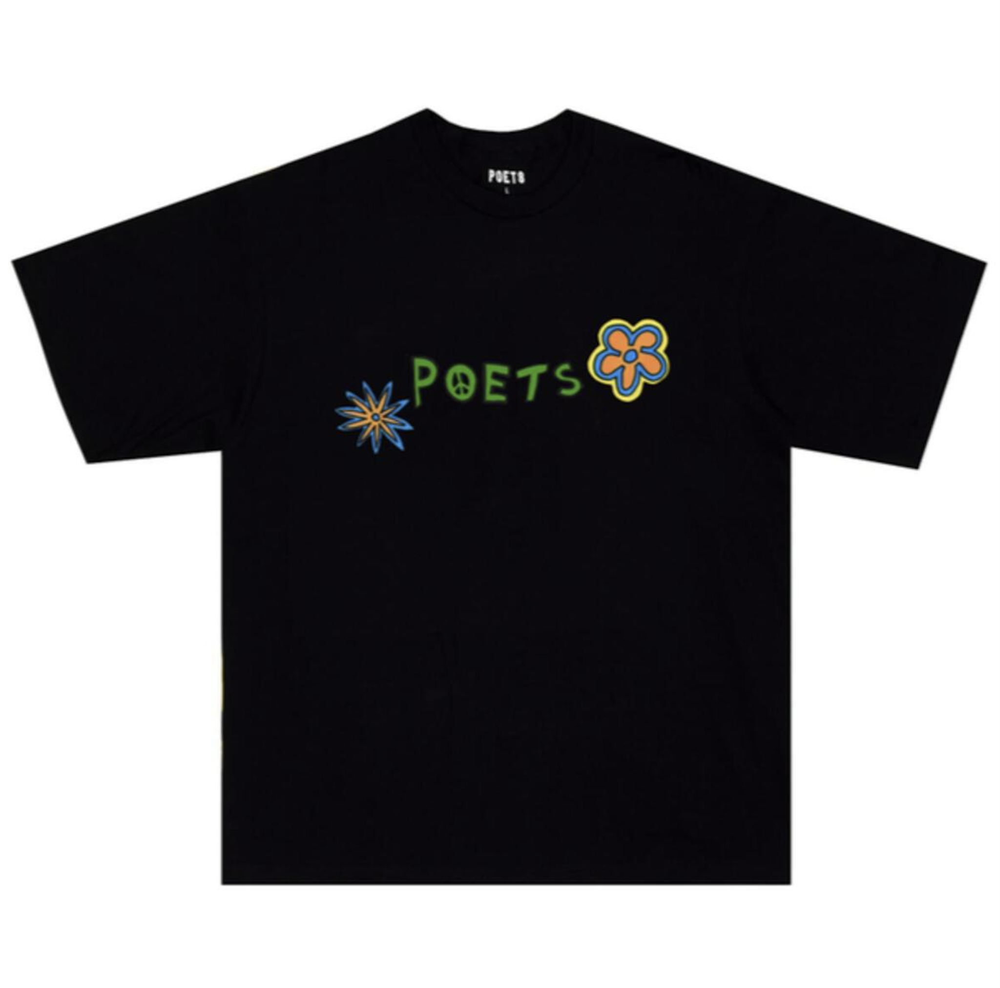 T-shirt De La Poets - Noir