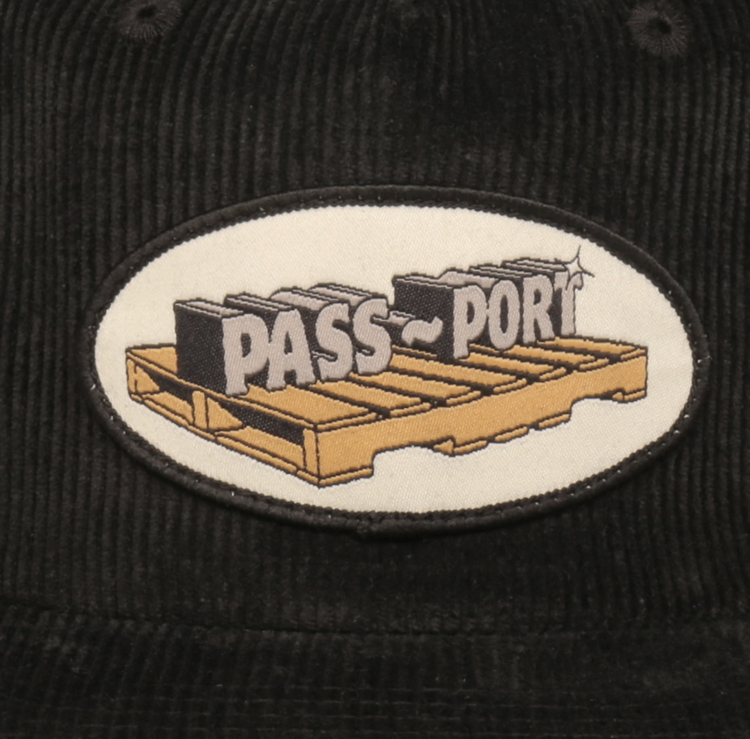 Pallet 5 Panel Snap Back - Black