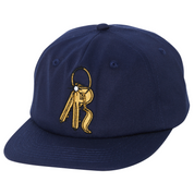 Master Key 5 Panel Snap Back - Navy