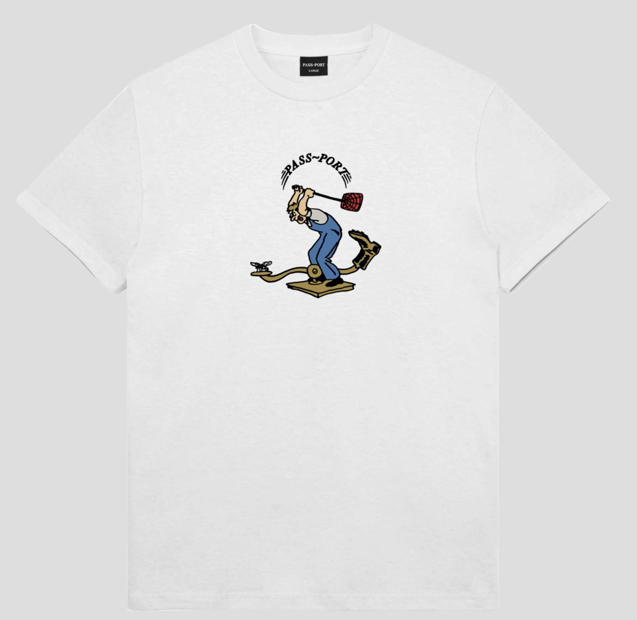 Swatter Tee - White