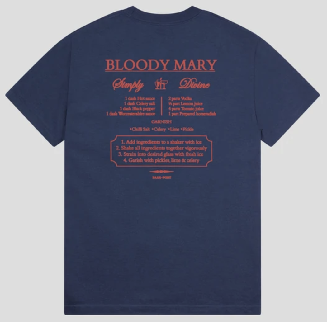 Bloody Mary Tee - Harbour Blue