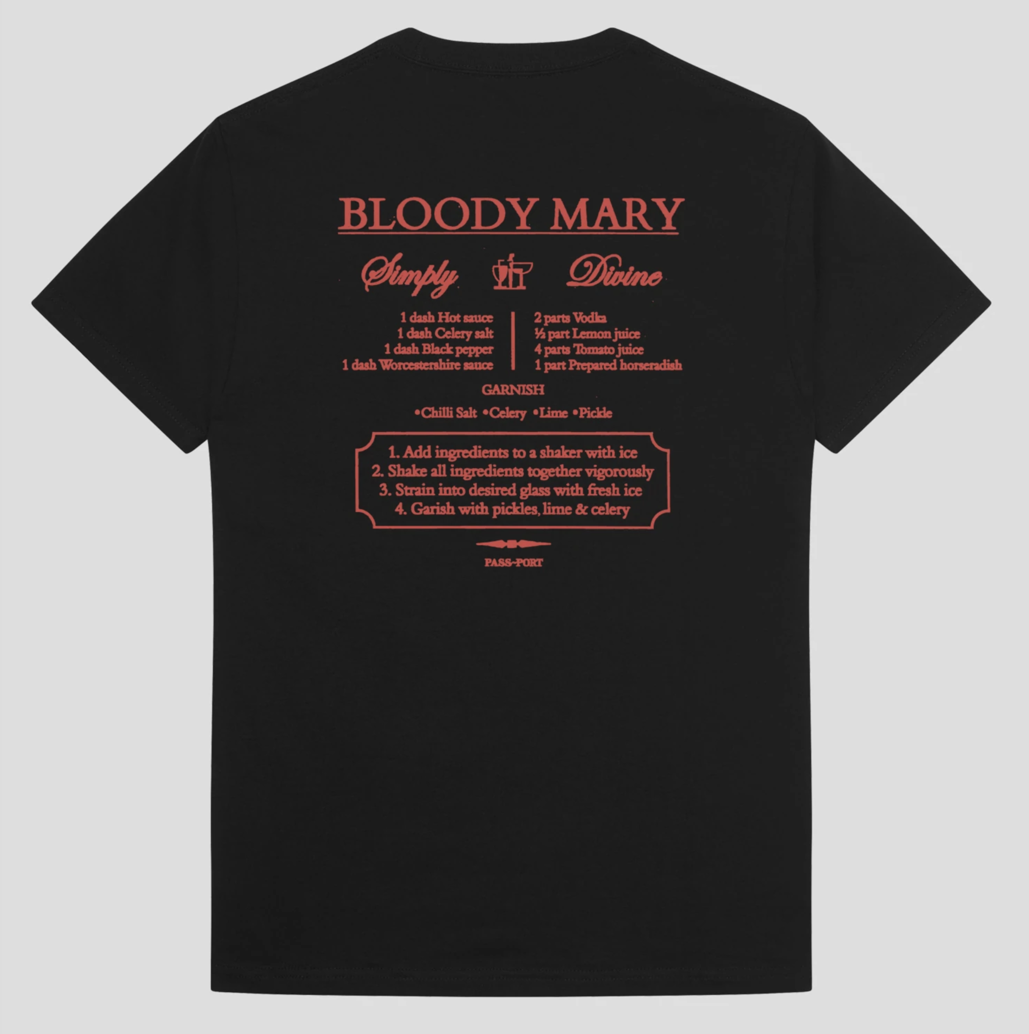 Bloody Mary Tee - Black