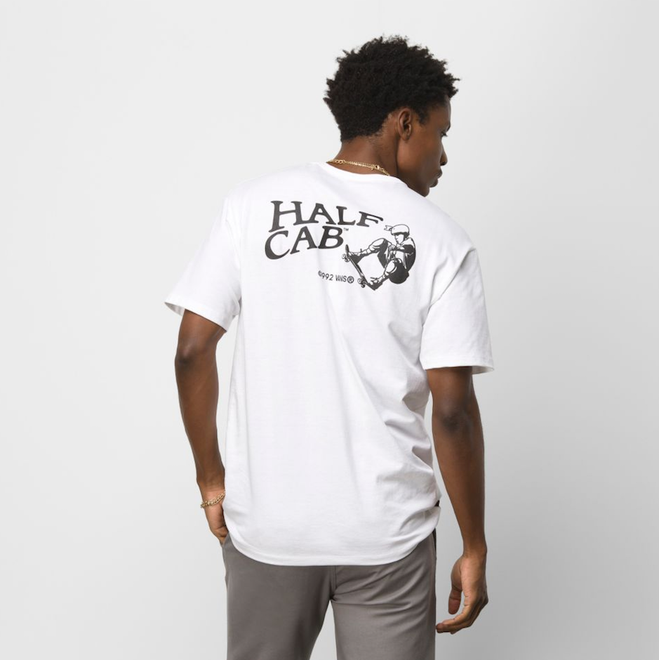 Half Cab 30th Off The Wall Classic Tee - White