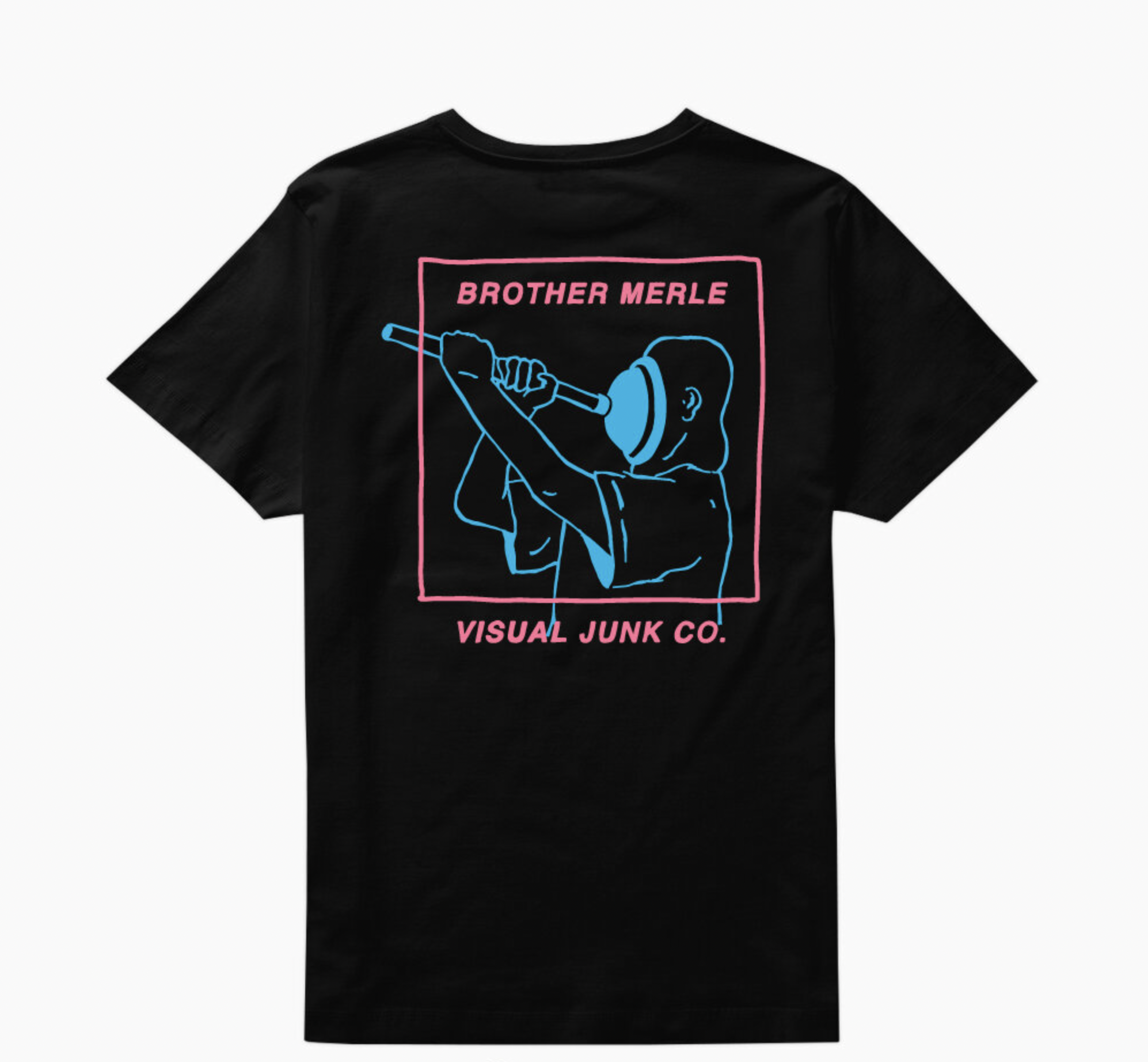 Plunger T-Shirt - Black