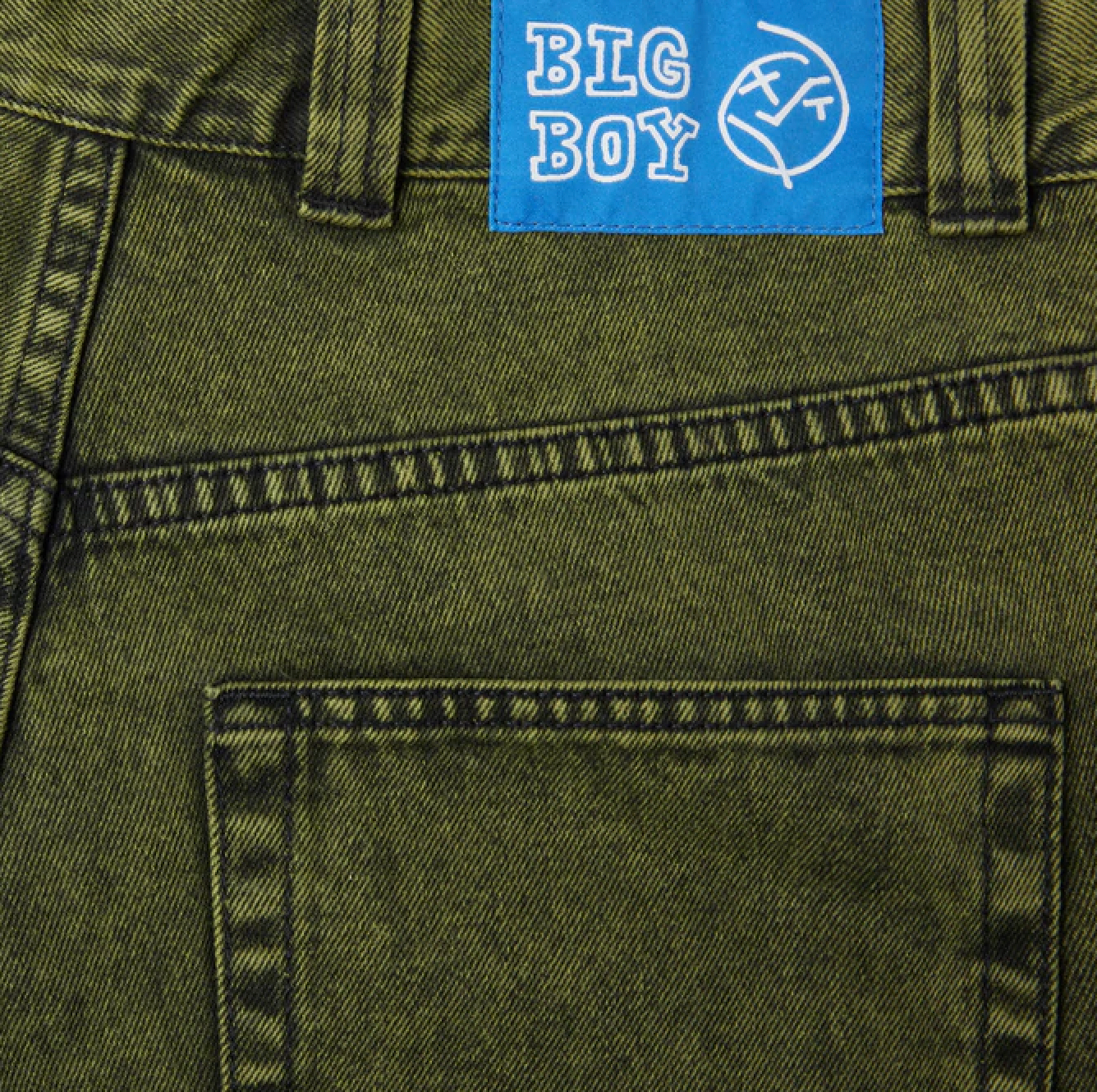 Jean Big Boy - Vert Noir