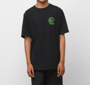 Boys Off The Wall Surf Dino T-Shirt - Black