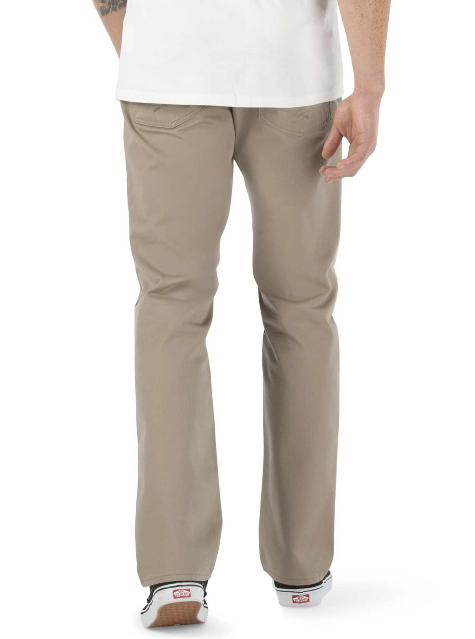 Covina Five Pocket Slim Straight Twill Pant - AVE Desert Taupe