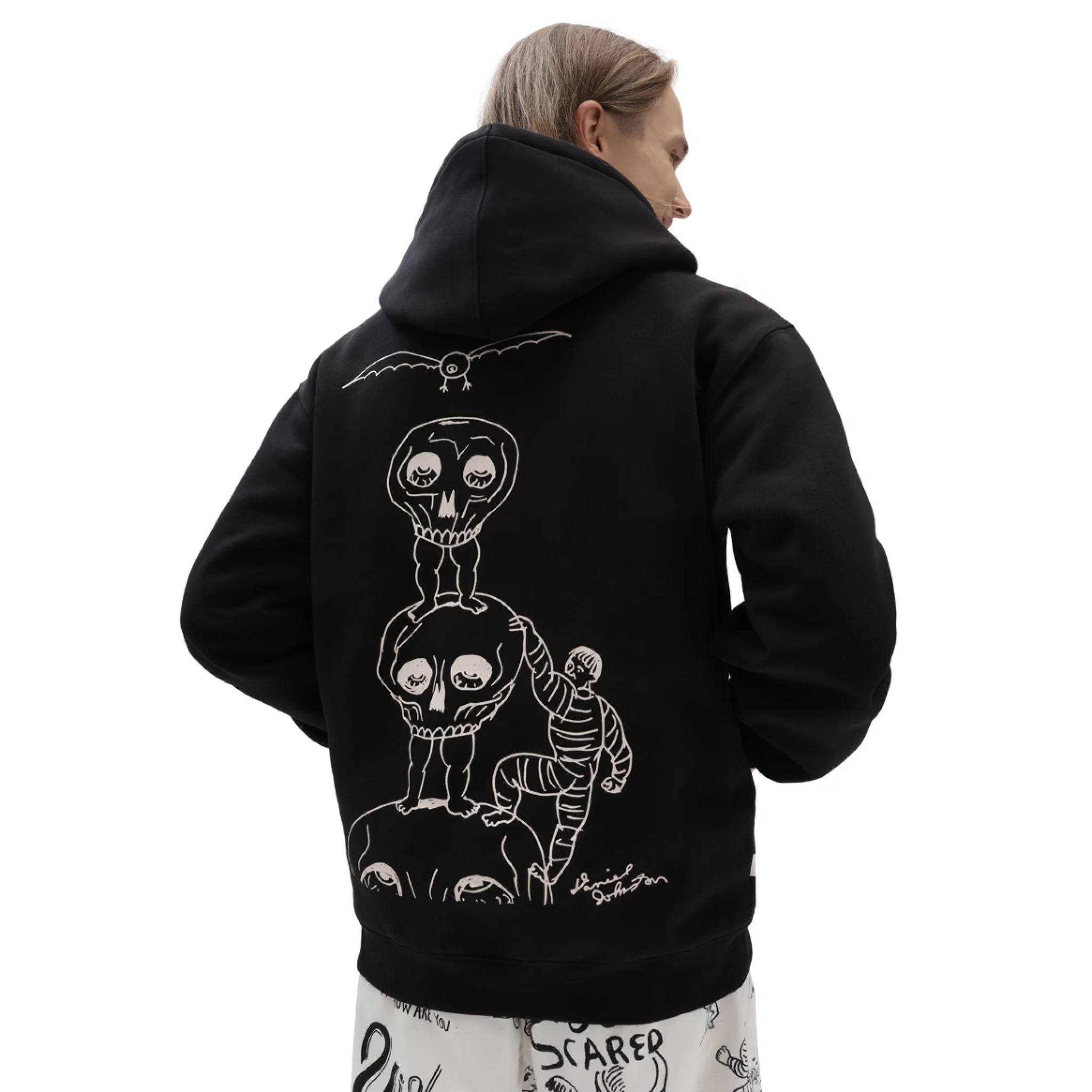 Vans x Daniel Johnston Pullover Hoodie - Black