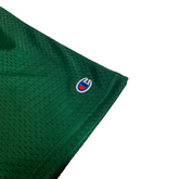 Crest Patch Mesh Shorts - Dark Green