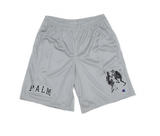 Paul & League Basketball Mesh Shorts - Athletic Grey
